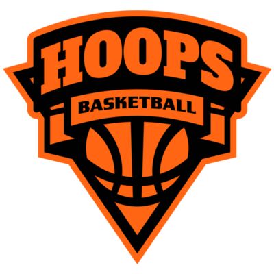 Hoops Basketball logo template 02 Thumbnail