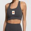 Racer Crop - Charcoal Thumbnail