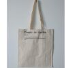 Budget Calico Tote Bag Thumbnail