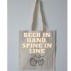 Budget Calico Tote Bag Thumbnail