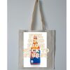 Budget Calico Tote Bag Thumbnail