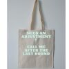 Budget Calico Tote Bag Thumbnail