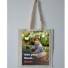 Budget Calico Tote Bag Thumbnail