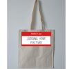 Budget Calico Tote Bag Thumbnail